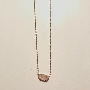 Kendra Scott: Elisa Rose Gold Pendant Necklace